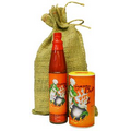 2-Pack Gift Set w/ Custom Labeled Hot Sauce, 6 Oz. & Cajun Seasoning, 8 Oz.